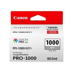Cartucho Original CANON PFI-1000 Gris – 0552C001 [ML-80]