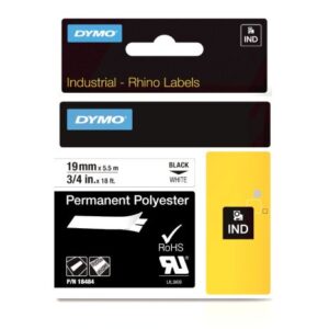 Cinta Original DYMO S0718220 19mm x 5.5m Negro/Blanco – 18484