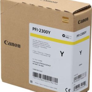 Cartucho Original CANON PFI-2300Y Amarillo – 5280C001 [ML-330]