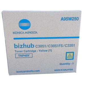 Toner Original KONICA TNP49 Amarillo – A95W250 [PAG-4000]