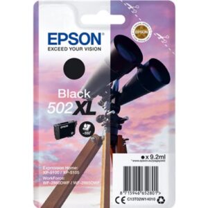 Cartucho Original EPSON 502XL Negro – C13T02W14010 [ML-9.2][PAG-550]