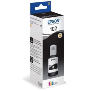 Botella Original EPSON 102 Negro – C13T03R140 [ML-127]
