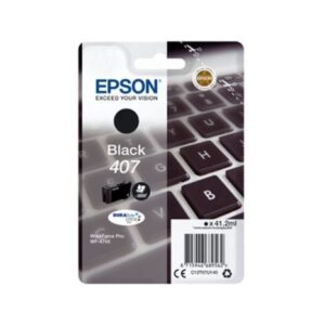 Cartucho Original EPSON 407 Negro – C13T07U140 [ML-41.2][PAG-2600]
