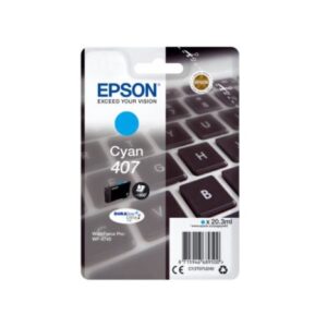 Cartucho Original EPSON 407 Cyan – C13T07U240 [ML-20.3][PAG-1900]