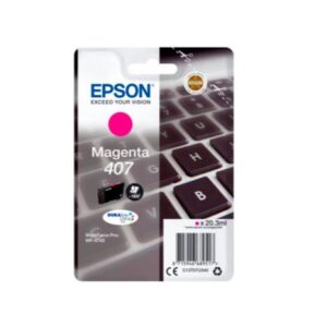 Cartucho Original EPSON 407 Magenta – C13T07U340 [ML-20.3][PAG-1900]