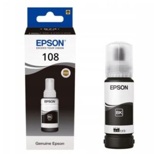 Botella Original EPSON 108 Negro – C13T09C14A [PAG-7200] [ML-70]