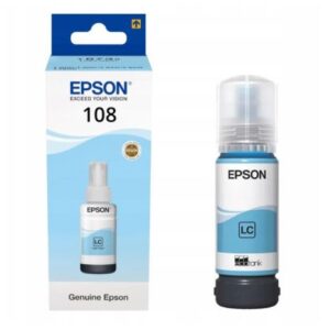 Botella Original EPSON 108 Cian claro – C13T09C54A [PAG-7200] [ML-70]