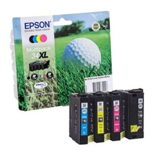 Pack Cartucho Original EPSON 34XL BK+C+M+Y – C13T34764010 [ML-16.3]