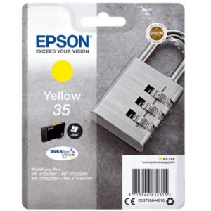 Cartucho Original EPSON 35 Amarillo – C13T35844010 [ML-9.1][PAG-650]