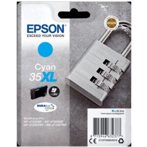 Cartucho Original EPSON 35XL Cyan – C13T35924010 [ML-20.3]