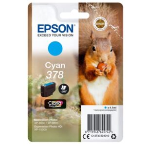 Cartucho Original EPSON 378 Cyan Foto – C13T37824010 [ML-4.1][PAG-360]