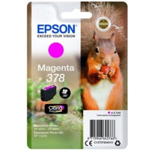 Cartucho Original EPSON 378 Magenta Foto – C13T37834010 [ML-4.1][PAG-360]