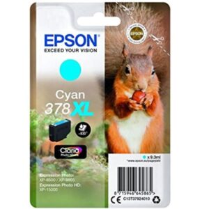 Cartucho Original EPSON 378XL Cyan Foto – C13T37924010 [PAG-830]