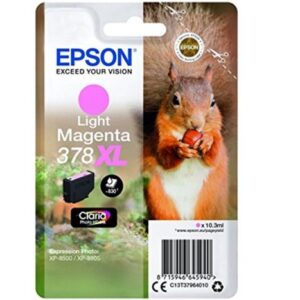 Cartucho Original EPSON 378XL Magenta claro – C13T37964010 [ML-10.3][PAG-830]