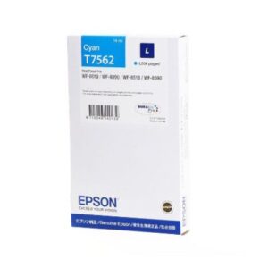 Cartucho Original EPSON T7562 Cyan – C13T756240 [ML-14][PAG-1500]