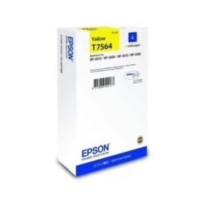 Cartucho Original EPSON T7564 Amarillo – C13T756440 [ML-14][PAG-1500]