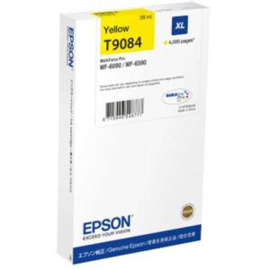 Cartucho Original EPSON T9084 Amarillo – C13T908440 [ML-39][PAG-4000]