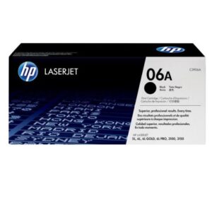Toner Original HP 06A Negro – C3906A-REF Embalaje Deteriorado [PAG-2500]