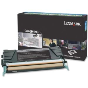 Toner Original LEXMARK C746H1 Negro – C746H1KG [PAG-12000]