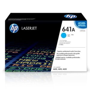 Toner Original HP 641A Cian – C9721A-REF Embalaje Antigua [PAG-8000]