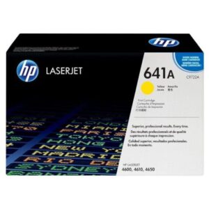 Toner Original HP 641A Amarillo – C9722A-REF Embalaje Antiguo [PAG-8000]