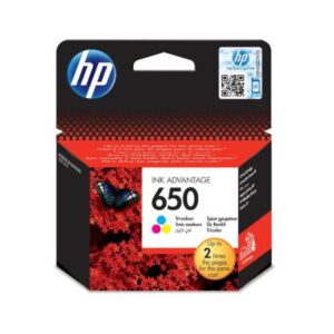 Cartucho Original HP 650 Tricolor – CZ102AE [PAG-200]
