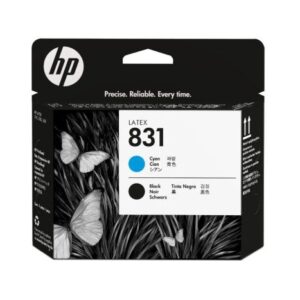Cabezal HP 831 Negro + Cian – CZ677A