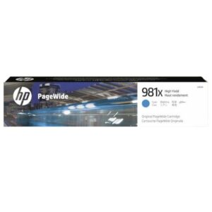 Cartucho Original HP 981X Cian – L0R09A [PAG-10000]