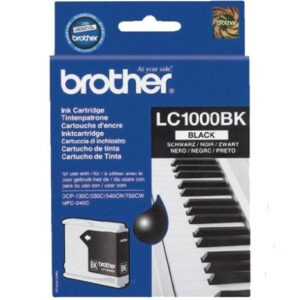 Cartucho Original BROTHER LC1000 Negro – LC1000BK [PAG-500]