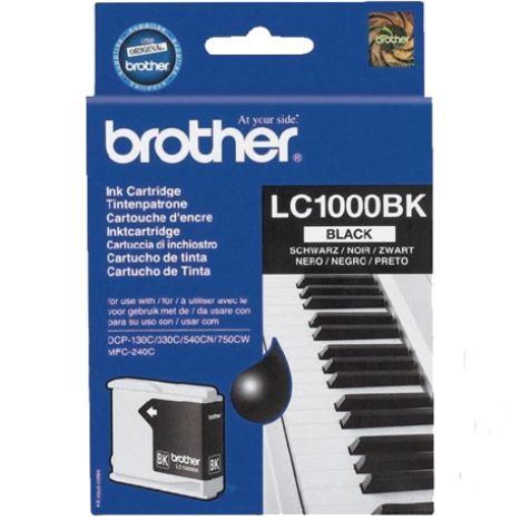 Cartucho Original BROTHER LC1000 Negro – LC1000BK [PAG-500]