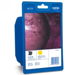 Cartucho Original BROTHER LC1220 Amarillo – LC1220YBP [ML-4.8][PAG-300]