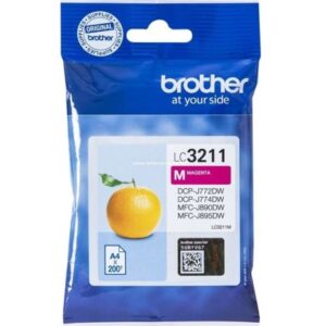 Cartucho Original BROTHER LC3211 Magenta – LC3211M [ML-3][PAG-200]