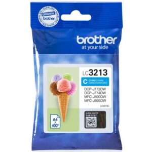 Cartucho Original BROTHER LC3213 Cian – LC3213C [ML-4.7][PAG-400]