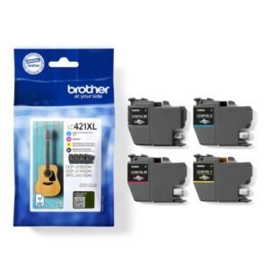 Cartucho Original BROTHER LC421XL BK+C+M+Y – LC421XLVAL [PAG-500]
