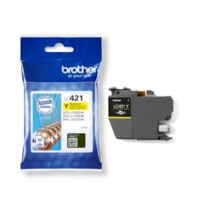 Cartucho Original BROTHER LC421 Amarillo – LC421Y [PAG-200]