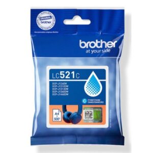 Cartucho Original BROTHER LC521 Cian – LC521C [PAG-500]