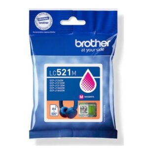 Cartucho Original BROTHER LC521 Magenta – LC521M [PAG-500]