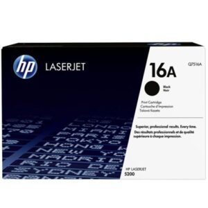 Toner Original HP 16A Negro – Q7516A [PAG-12000]