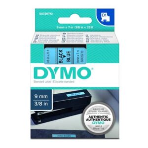 Cinta Original DYMO S0720710 Negro sobre Azul 9mm x 7m – S0720710