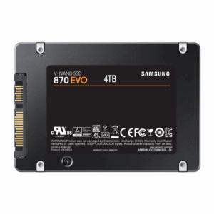 Samsung 870 EVO 4 TB 2.5″ Serial ATA III V-NAND